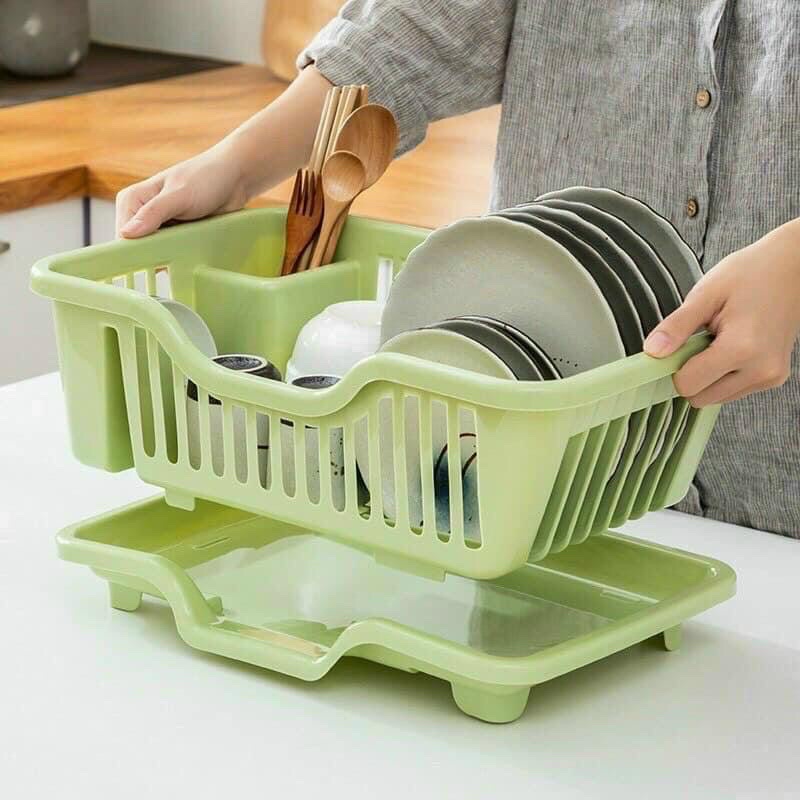 Giá Úp chén Bát Thoát Nước Đa Năng