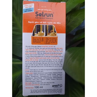 Dầu gội Selsun 100ml