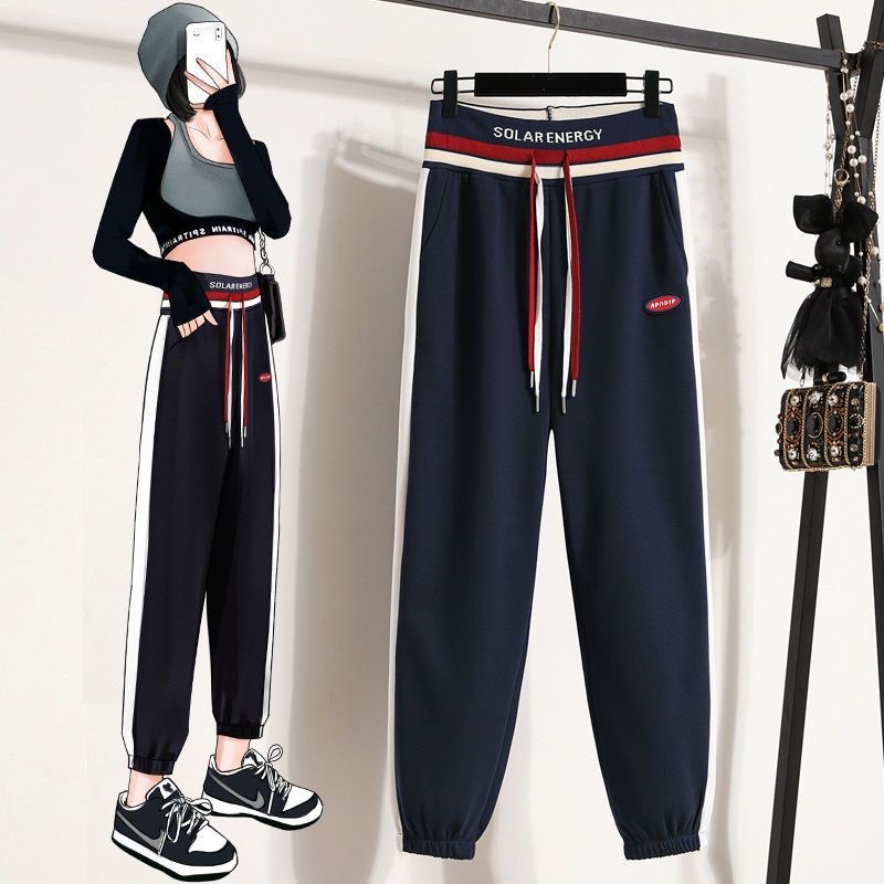 Quần nỉ jogger nữ SOL giữ nhiệt mùa đông kiểu dáng thể thao chất liệu co giãn