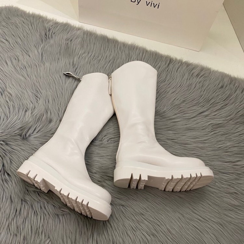 BOOTS ĐÙI NỮ -BOOT ĐÙI NỮ MŨI TRÒN GÓT VUÔNG  HÀNG CHUẨN LOẠI 1