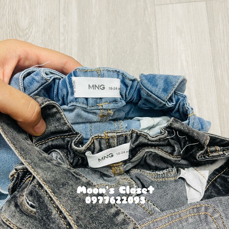 VD- Váy yếm jeans size 2y-6y