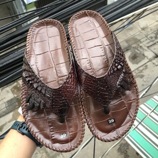 Dép xỏ ngón da cá sấu siêu bền cao cấp