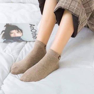 🐻🐻Com bo 10 đôi TẤT HOA CÚC, gấu túi