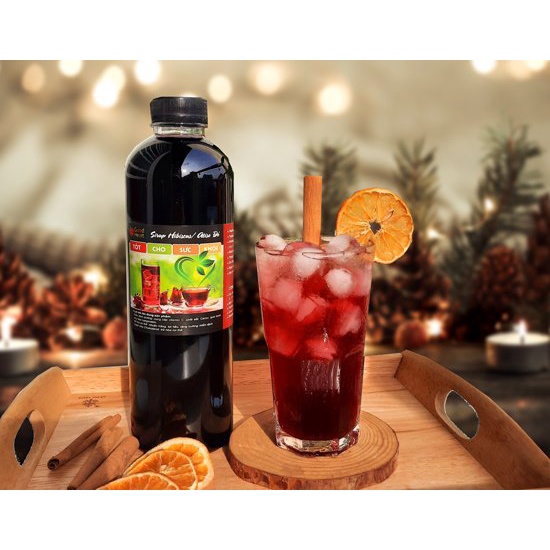 Siro Atiso đỏ/ Syrup Hibiscus 1000ml | Shopee Việt Nam