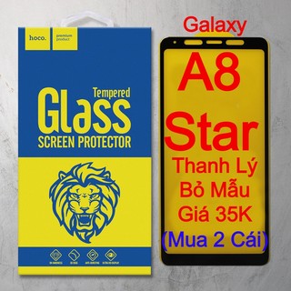 Kính cường lực Galaxy A8 Star hiệu Hoco.tw Full keo Full MH