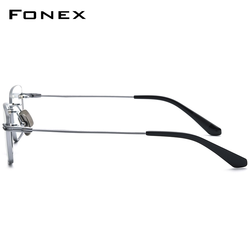 Mắt Kính Gọng Vuông Bằng Titan Thời Trang 2022 DTX-416