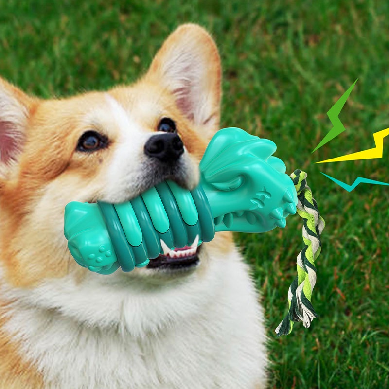 HamshMoc Đồ Chơi Nhai Gặm Tương Tác Bằng Cao Su Kích Thước Nhỏ Vừa / Lớn Siêu Bền Cho Cún Cưng