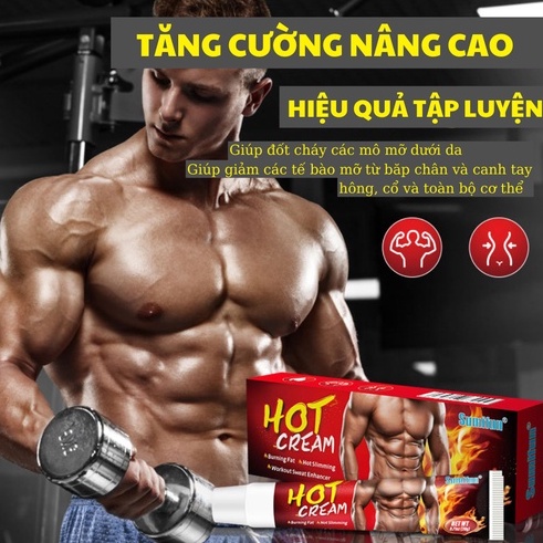 KEM BÔI TEO MỠ TĂNG CƠ, GIÚP BẠN ĐÀO THẢI MỠ THỪA, CƠ THỂ TRỞ NÊN SĂN CHẮC KHỎE MẠNH HƠN