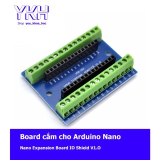 Board cắm cho Arduino Nano, Expansion Board IO Shield V1.O