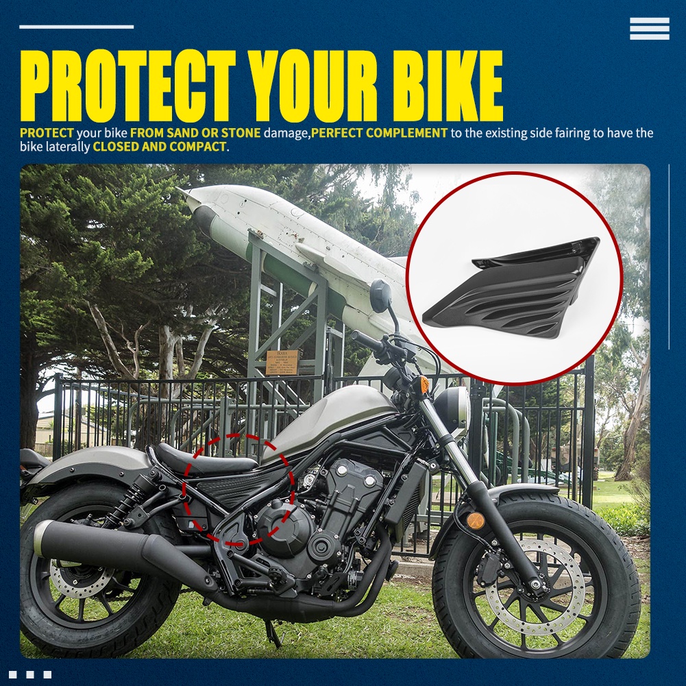 Khung Bảo Vệ Yên Sau Xe Máy Màu Đen Cho Honda Rebel CMX 300 CMX 500 2017-2023 2022 2021 2020 2019