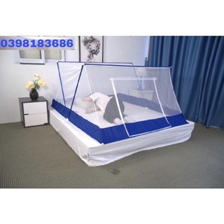 Màn xếp thông minh_khung inox 304 có viền chân cao cấp