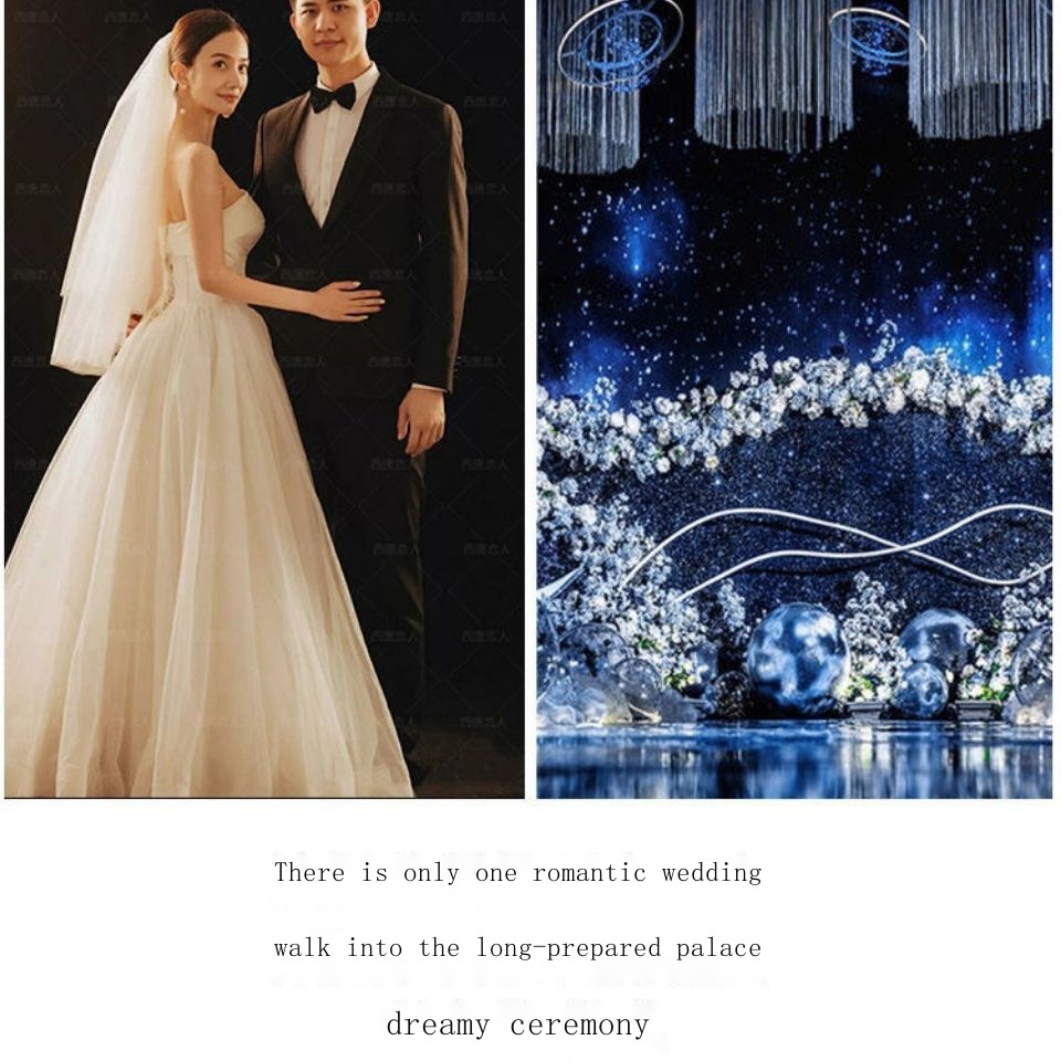 Đầm Cưới satin Nhẹ Nhàng Đơn Giản Khí Chất Mới