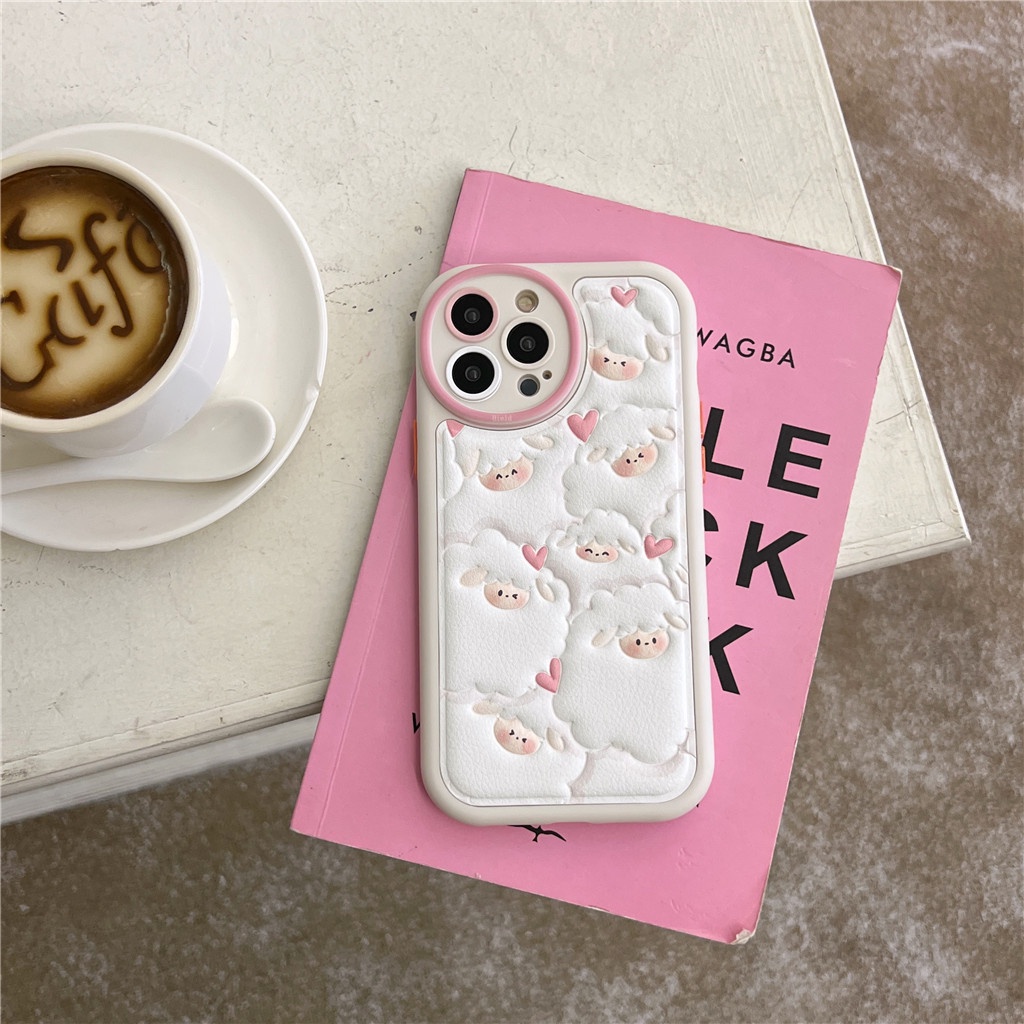 Ốp Điện Thoại Da Viền tpu Dẻo In Họa Tiết Hoạt Hình Góc Tròn Cho iphone 15 pro max 14 pro max 13 pro max 12 pro max