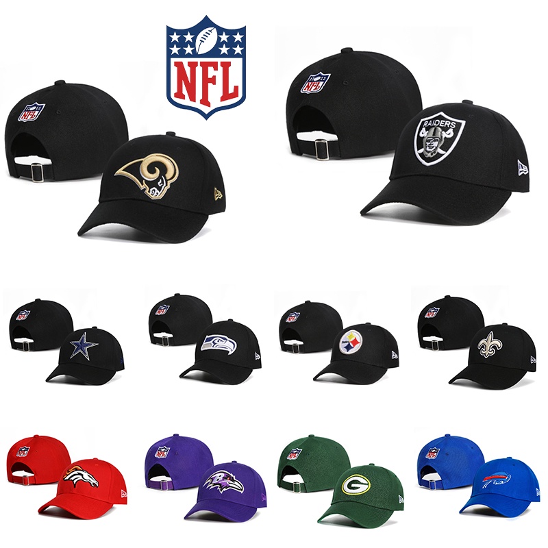 Mlb Mũ Lưỡi Trai Thêu Chữ Team Bills Raiders Thời Trang Cá Tính