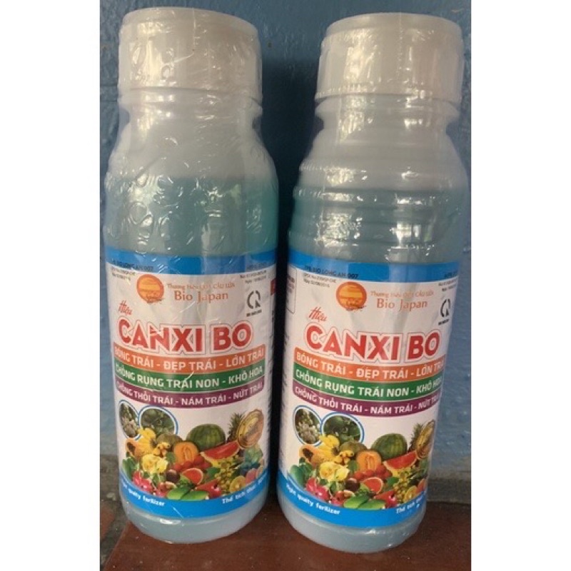 phân bón lá CANXI BO CHAI 500ML QUẢ CẦU LỬA