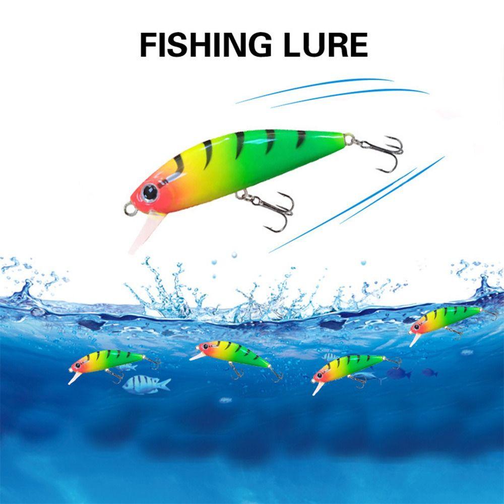 Set 2 Mồi Câu Cá Giả 75MM / 10.5G Chuyên Nghiệp