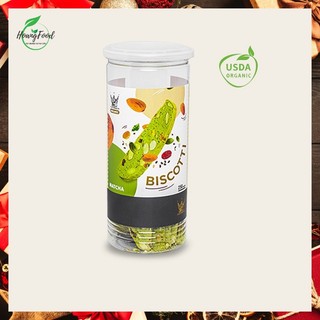 Bánh Biscotti trà xanh Vua Yến Mạch - hộp 250g