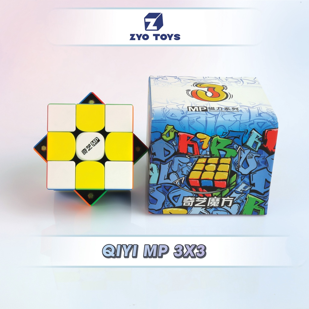 Qiyi MP 3x3x3 Magnetic- Rubik 3x3 Có Nam Châm Stickerless- Đồ Chơi Trí Tuệ- Zyo Toys