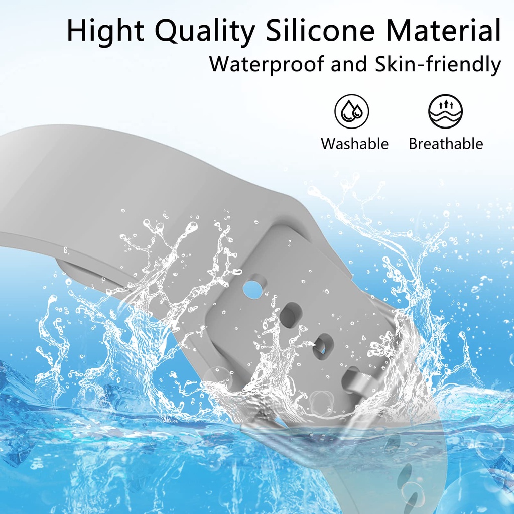 Dây Đeo Thể Thao Bằng Silicone Cho Đồng Hồ Thông Minh Samsung Galaxy Watch 5 / 4 44mm 40mm Galaxy4 classic 46mm 42mm 5 pro 45mm