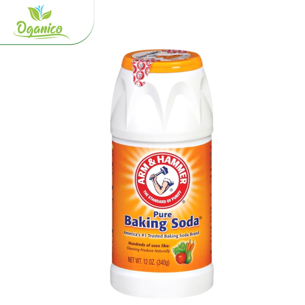 Baking soda chính hãng arm and hammer chai 340g hộp 454g dùng thay nước - ảnh sản phẩm 6