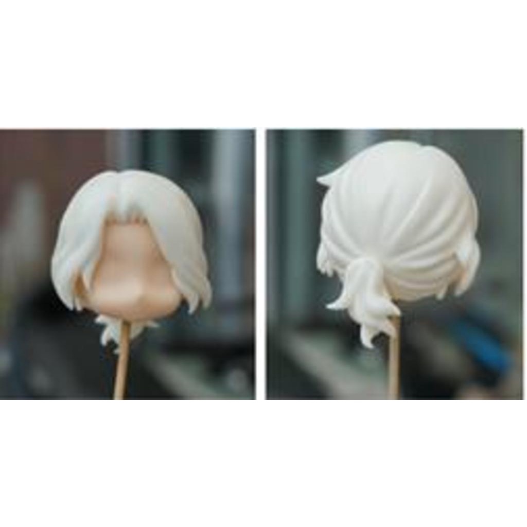 Mặt Nạ Tóc Trắng Hóa Trang Nhân Vật Jinggo Qisi Tsukishima Ark ob11 Nendoroid