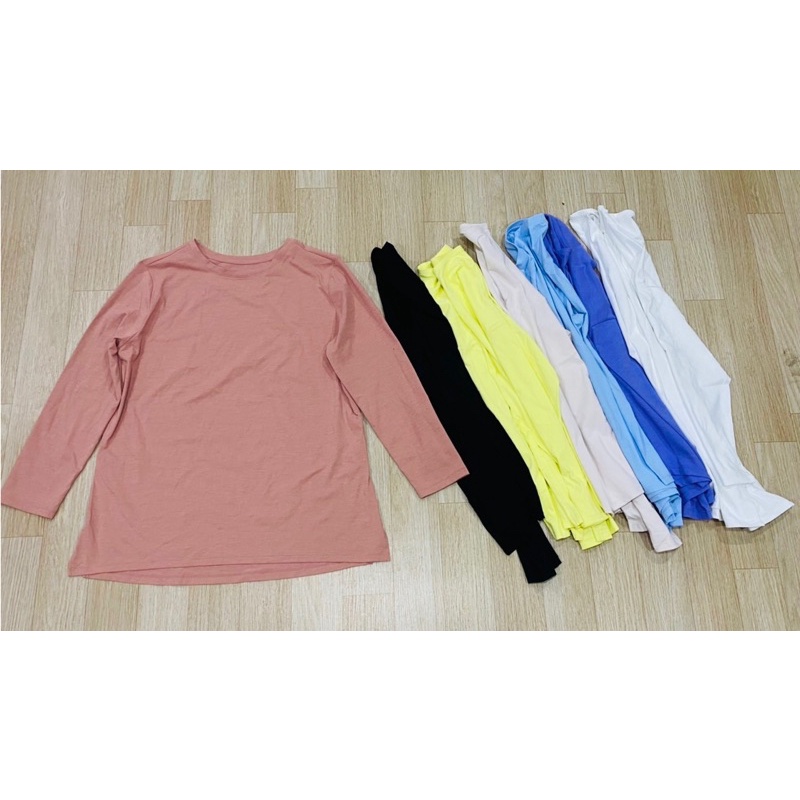 Áo thun dài tay xẻ hông Andar dư xịn đủ size