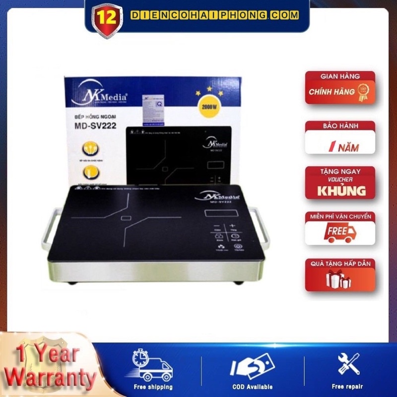 Bếp hồng ngoại NK Media MD-SV222