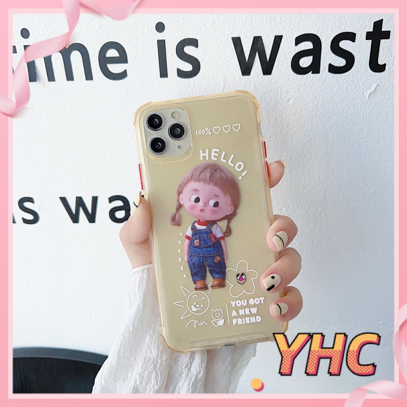 Ốp Điện Thoại In Hình Bé Gái Dễ Thương Cho iPhone 6 / S6 / 6S / 6splus / 7 / 7plus / 8 / 8plus / X / xr / xs / 11promax-812