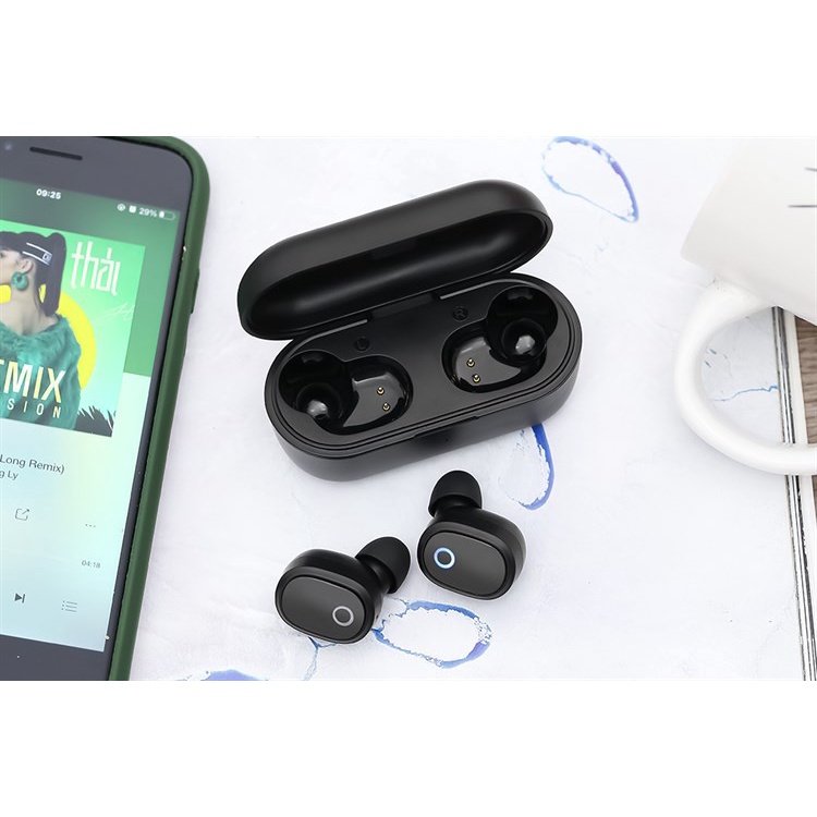 Tai nghe Bluetooth TWS Mozard TS13 Đen