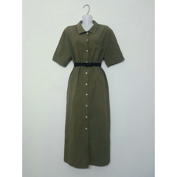 VÁY SƠ MI DÁNG DÀI