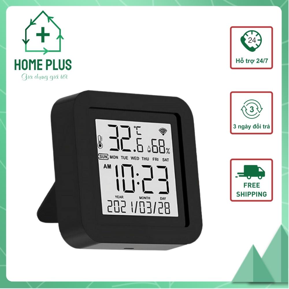 Đồng hồ đo nhiệt độ độ ẩm kiêm điều khiển hồng ngoại wifi cho điều hòa S09IR