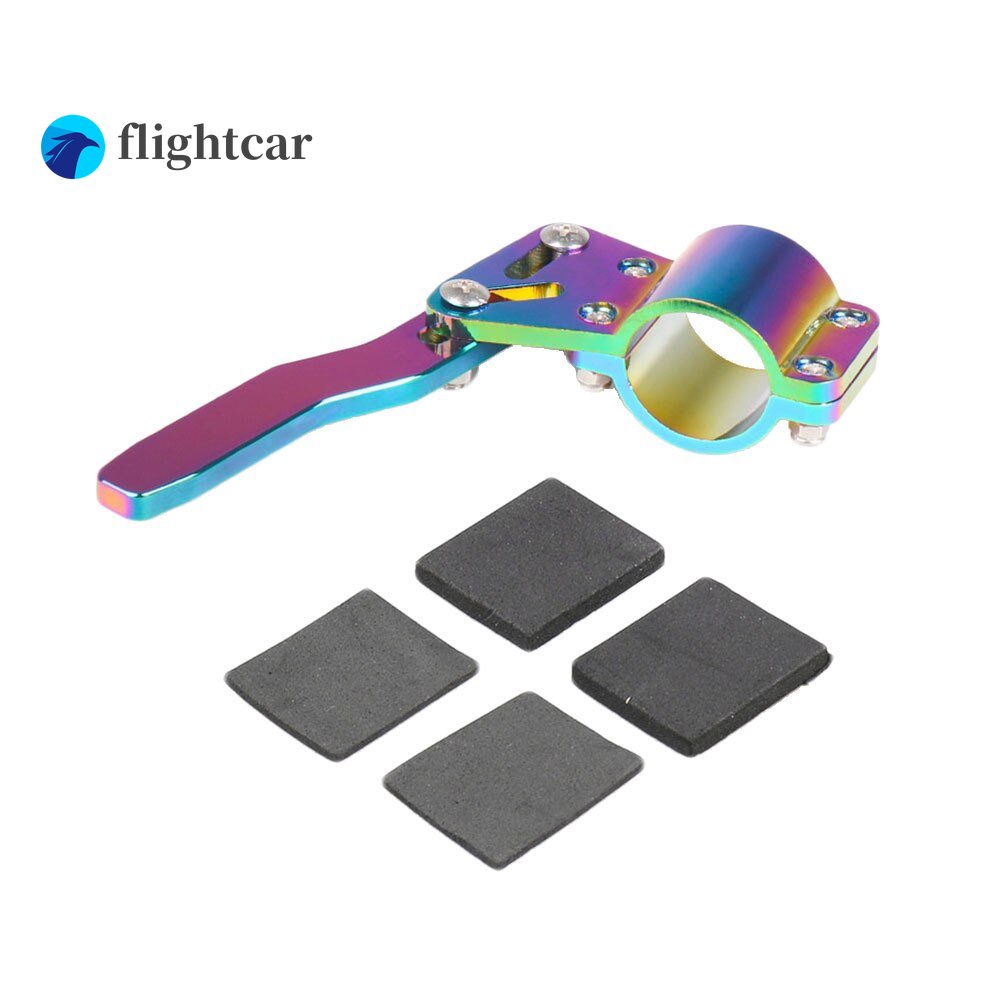 Bộ Cần Gạt Xi Nhan Bằng Nhôm Neo chrome / Vàng / Tím / Đỏ / Xanh Dương Cho Vô Lăng Xe Hơi