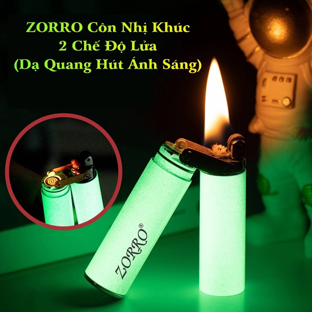 FREESHIP - bật-lửa-hộp-quẹt Zoro sạc điện 2 chế độ ánh sáng (chiết hỏa tử + zăng đá) fullbox - HỎA TỐC