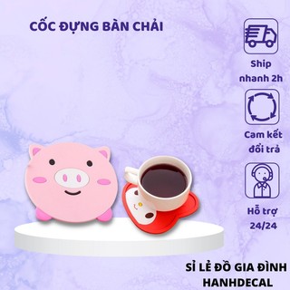 Miếng Lót Cốc Hình Hoạt Hình Kute