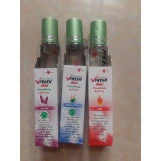 Dầu tinh dầu thảo dược Vfresh 4ml - Dầu lăn Vfresh thảo dược