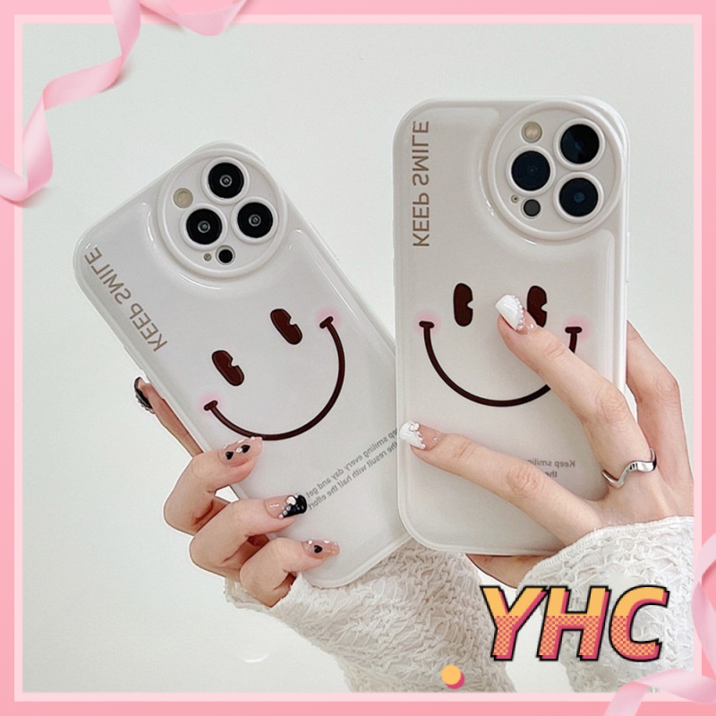 ốp iphone  Silicon Hình Mặt Cười Đơn Giản Cho iphone6 6splus 7 7plus 8 8plus XR x xs 12 11 pro max plus 13 promax-5002