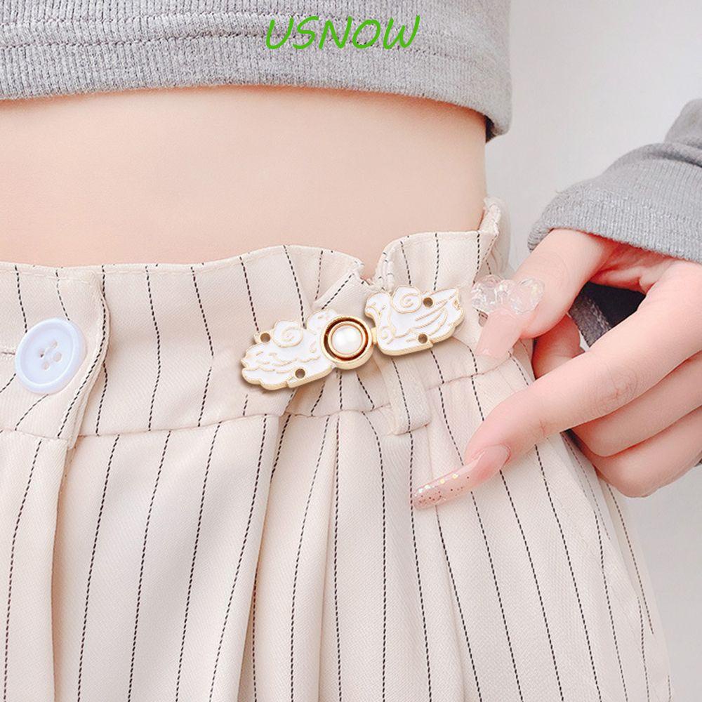 Ghim Cài Thắt Lưng Bằng Kim Loại Hình Học / Hoa / Thỏ Thời Trang Mùa Hè Cho Nữ