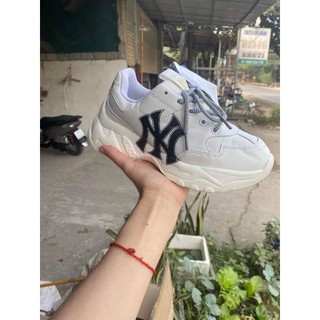 Giày thể thao mlb chữ ny đen đủ sz từ 36-43
