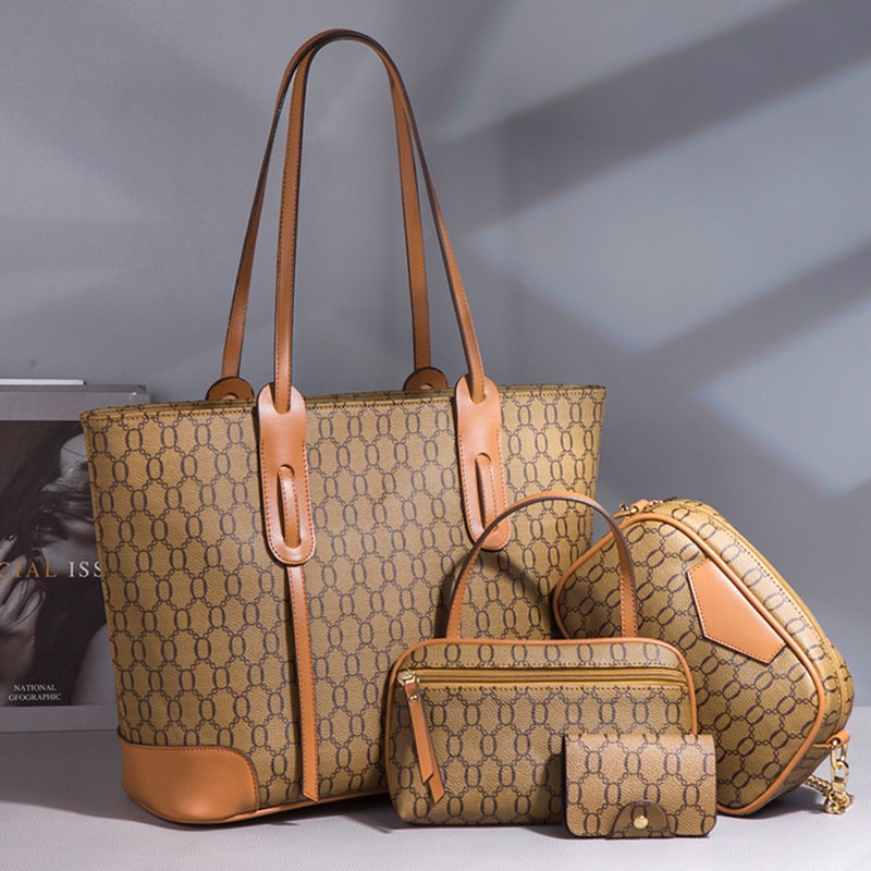 Ielgy Túi Đeo Chéo Vai Sức Chứa Lớn Phong Cách retro Mỹ Cho Nữ