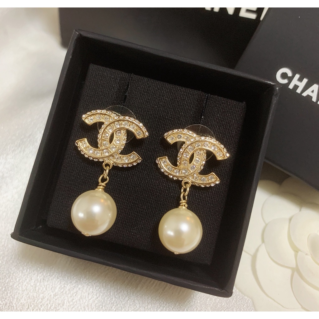 Khuyên Tai Ngọc Trai Đôi Bằng Bạc 925 Thời Trang Mới