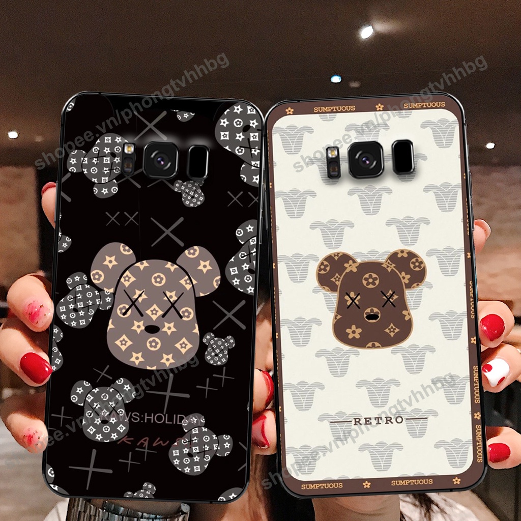 Ốp lưng Samsung S8 / S8 Plus / S8+ BEARBRICK, KAWS ngầu cute siêu bền