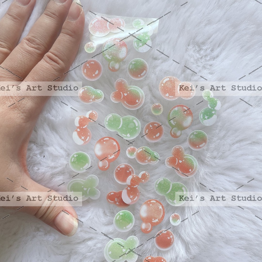 ĐOẠN TAPE CHIẾT ~15CM -  Các mẫu pet tape sticker trang trí toploader, sổ, văn phòng phẩm nhỏ xinh