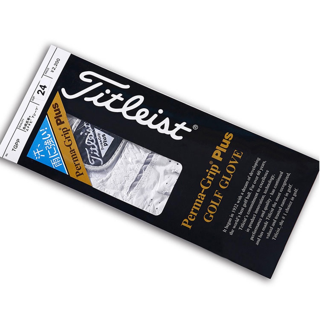Găng tay chơi Golf, da cao cấp, chuyên dụng Titleist Perma-Grip Plus 2023