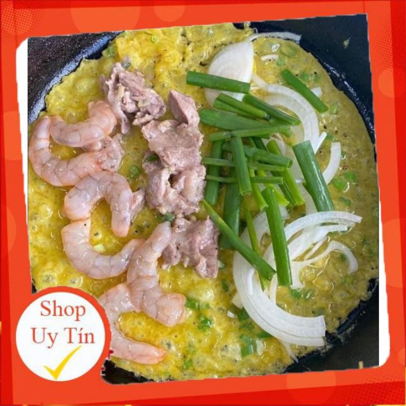 1kg Bột gạo quê đúc bánh xèo, bánh bèo