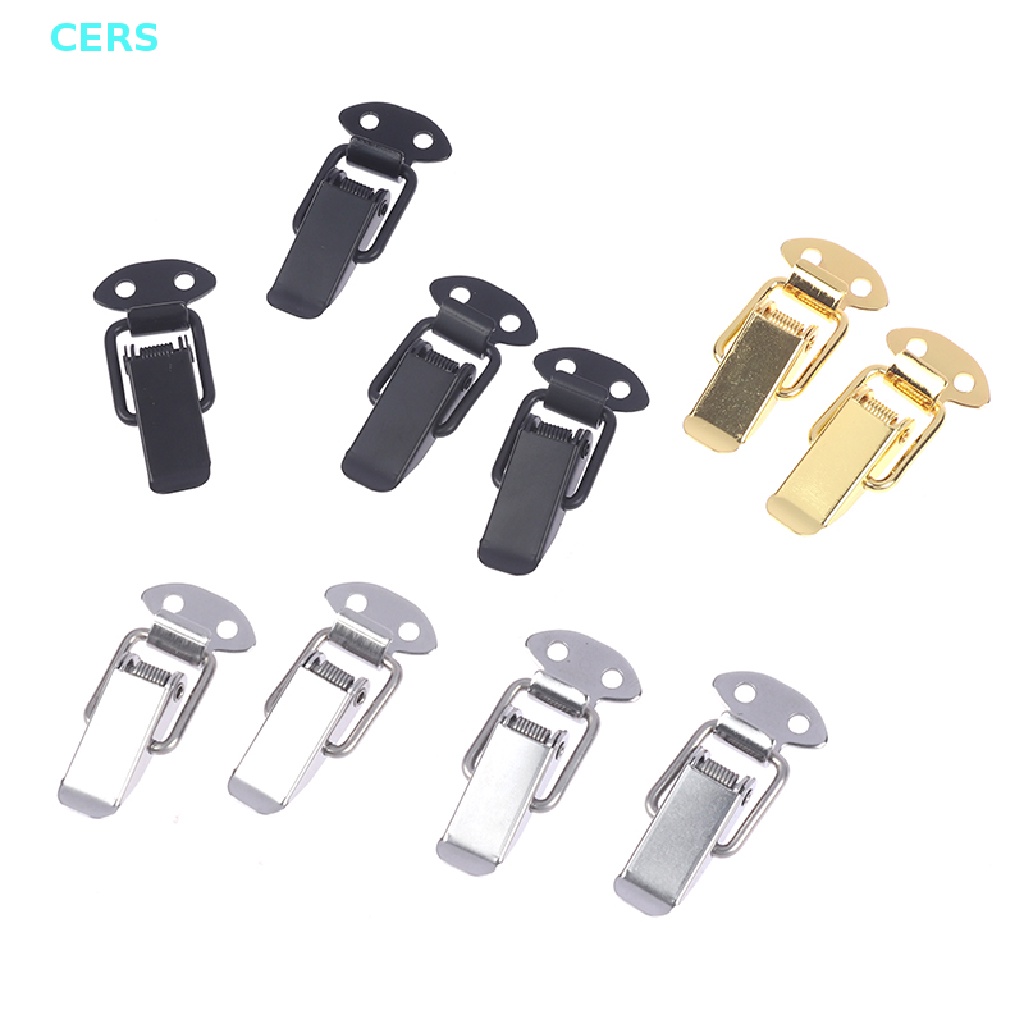 Bộ 2 Khóa Lò Xo Nhỏ Bằng Thép Không Gỉ Chuyên Dụng Cho Hộp Dụng Cụ RS