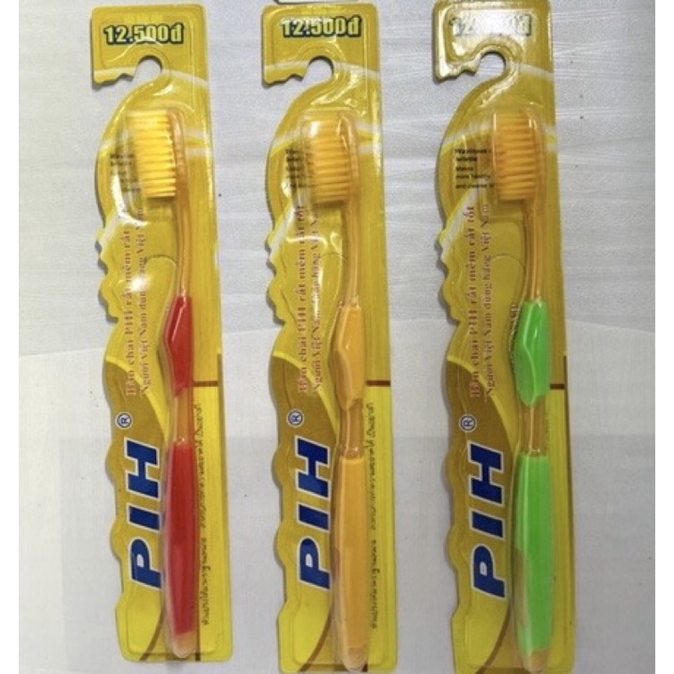 Bàn chải đánh răng P/H - Mẫu Vàng 416 dạng Vỉ