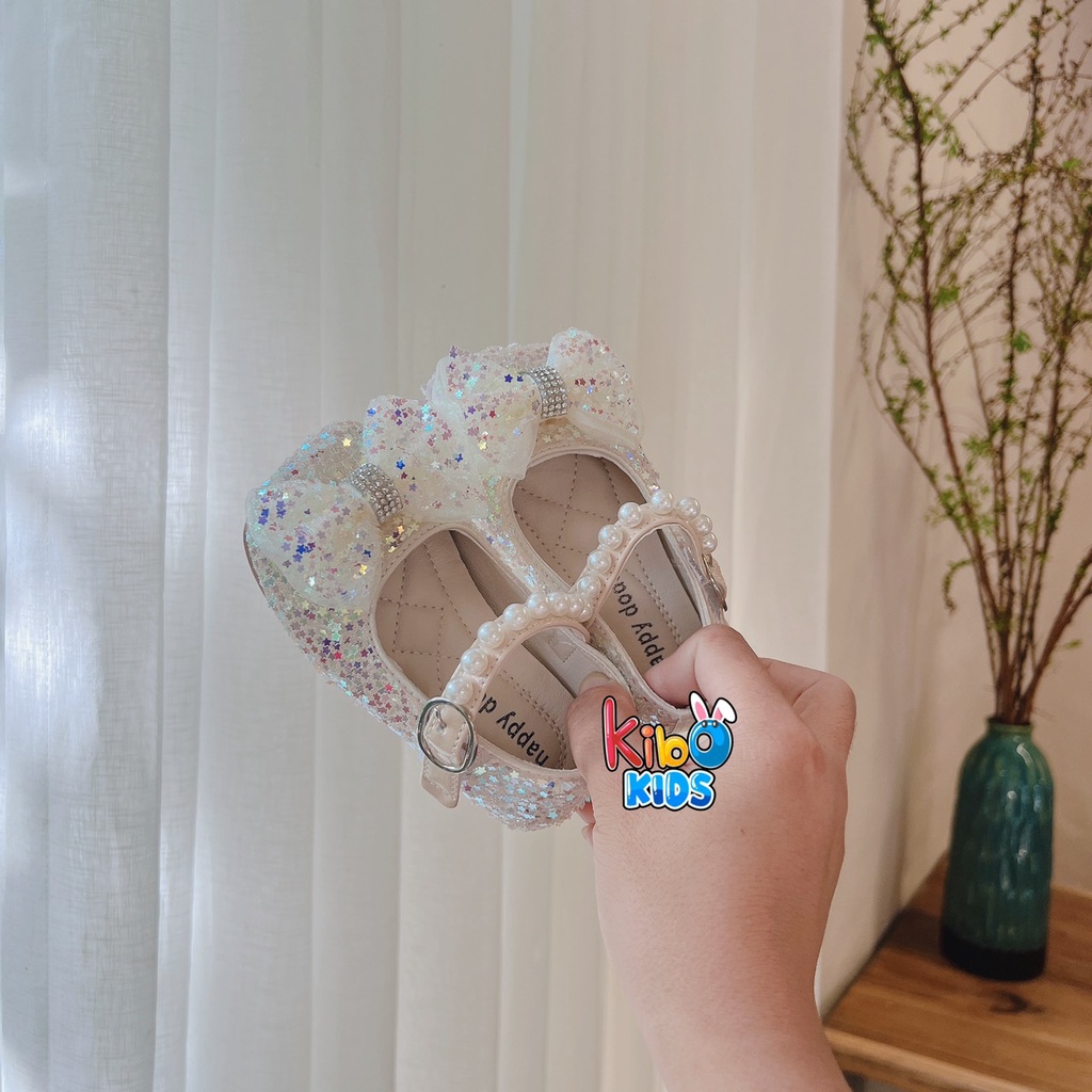 Giày Búp Bê Công Chúa Cánh Đính Đá Lấp Lánh Quảng Châu Cao Cấp BB522