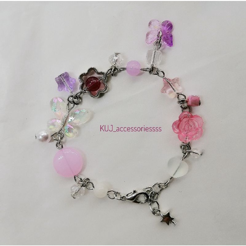 Vòng hạt đeo tay mix tên riêng tone đen trắng ngầu đét chất riêng/ vòng đeo tay hạt cườm