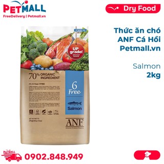 Thức ăn chó ANF 6Free Salmon 2kg -Vị Cá hồi Petmall