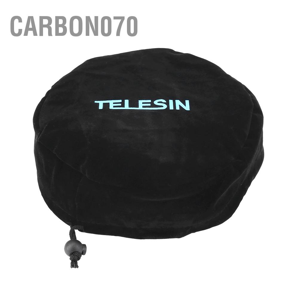 [Hàng Sẵn] TELESIN Nắp đậy bảo vệ mềm cổng vòm cho máy ảnh thể thao Gopro4 / 5【Carbon070】